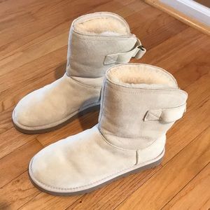 Sand UGG boots size 7.